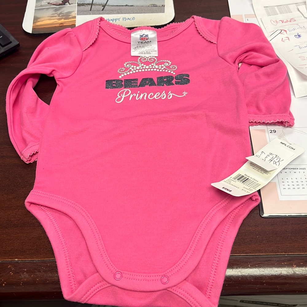 NWT Chicago Bears Princess Onsie